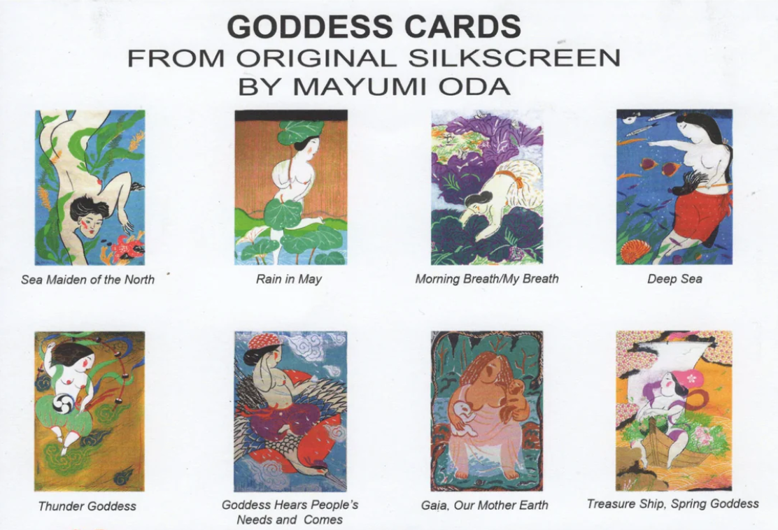 Greeting Cards – Silkscreen Goddesses