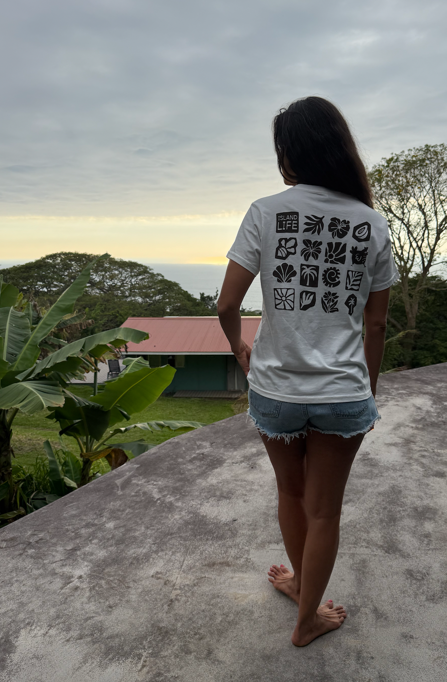 Island Life T-Shirt – Organic Maple Tee