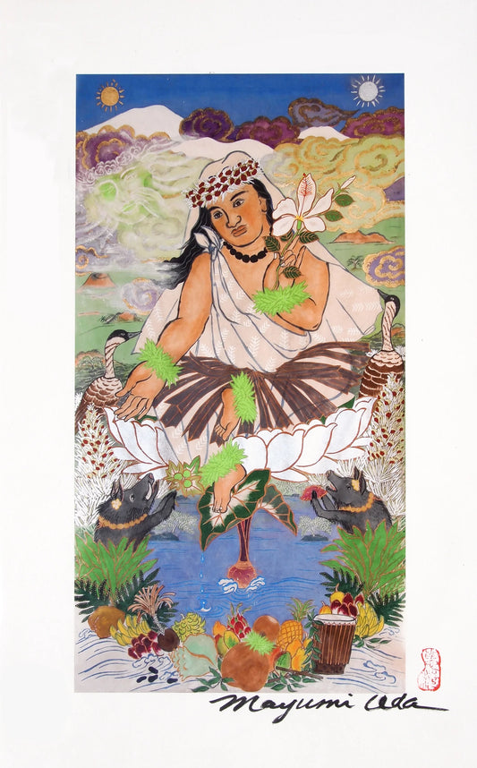 Giclée - Poliʻahu - Mayumi Oda